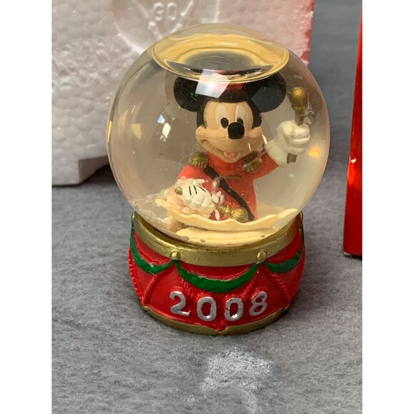 Disney Mickey Mouse 2008 Snow Globe JCPenney Exclusive Collectible Holiday - Picture 2 of 8